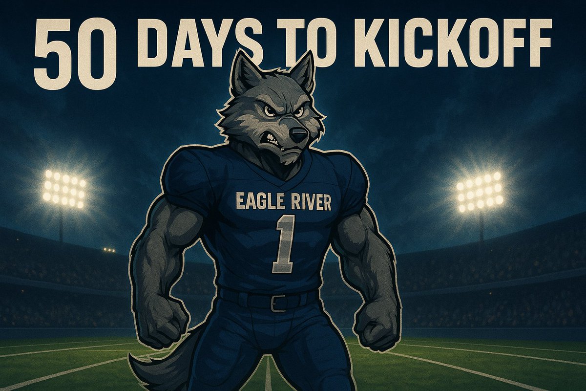 🔥 50 DAYS TO KICKOFF 🔥
The countdown is ON. Blitz is locked in. Are you?
Get ready for another season of Wolves Football!
#GoWolves #DayOffDayLost #50Days