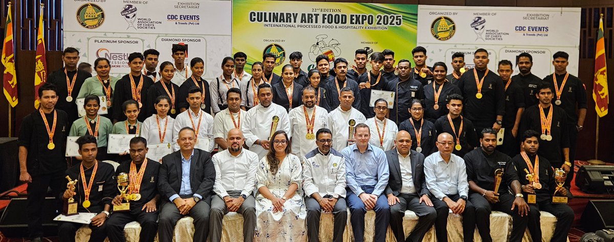 We’re proud to share that Aitken Spence Hotels has once again made its mark at the Culinary Art Food Expo 2025, bringing home an incredible 122 medals – a true testament to the passion, creativity, and craftsmanship of our culinary teams.

In addition to the medal haul, several