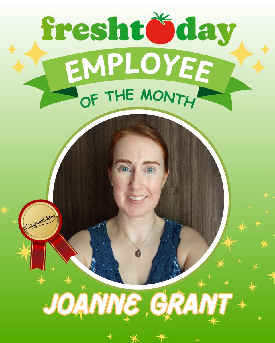 🌟A huge congratulations to Joanne Grant, our June Employee of the Month!🌟Joanne is one of our hardworking hot site operatives. We appreciate all your hard work and effort you put into your work each day! Thank you Joanne; this recognition is truly well-deserved!🎉