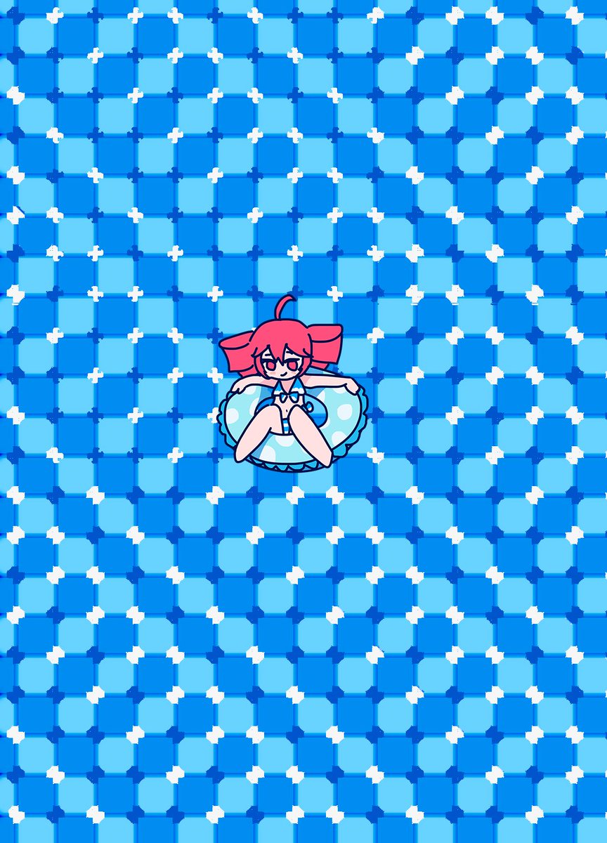 怖いか？静止画なのに動いてみえるプールが