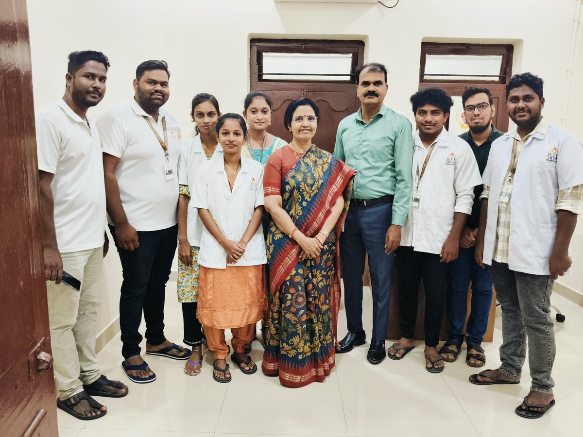 ManagingTrustee's tweet image. Visited the NTR Memorial Trust Blood Centre in Rajahmundry today.

It was truly inspiring to witness the unwavering commitment of our team working diligently to save lives through blood donations. Their dedication is a testament to the values we uphold.

Heartfelt gratitude to…