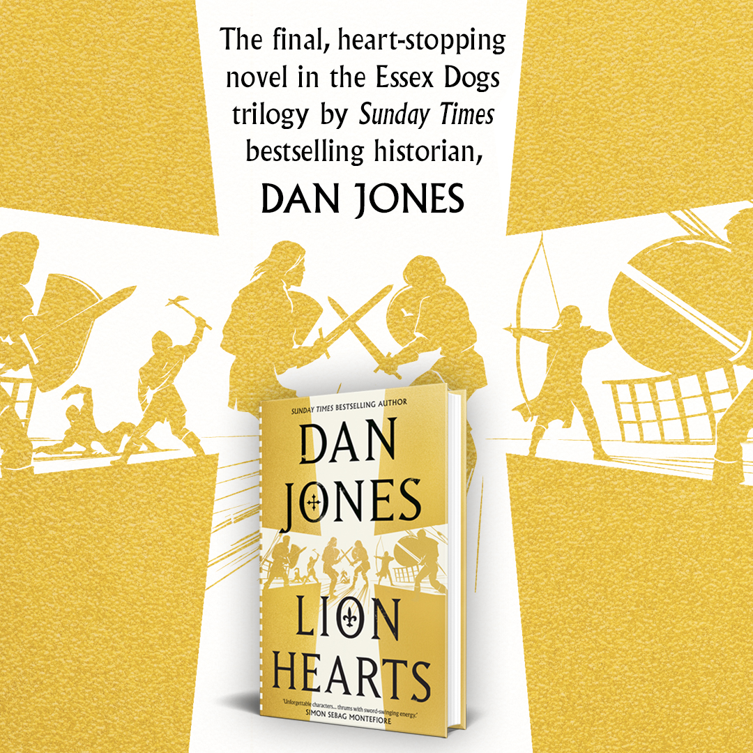 'Another brilliant book about the Essex Dogs. Crude, rude, blasphemous, violent and vicious - and so so readable' ⭐⭐⭐⭐⭐ 

The early reader reviews are in for #LionHearts by <a href="/dgjones/">Dan Jones</a> and they are wonderful 👏 

Coming July: geni.us/lionhearts