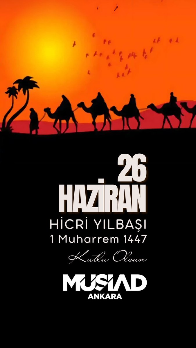 Hicri 1447, mazlumun gülüşü, ümmetin dirilişi, iç âlemimizin ferahı, dış âlemimizin selameti olsun, gönlünüze ferahlık, dilinize hikmet, adımlarınıza bereket olsun. 

Nice bereketli yıllara, sağlıcakla hoşluk içinde kalınız.

Tüm İslam Âleminin #HicriYılbaşı Mübarek Olsun.