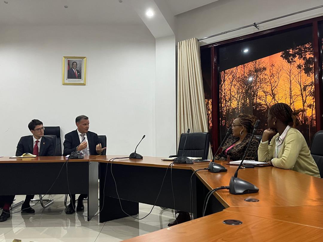 SwissEmbZim's tweet image. Thank you for your hospitality, @ForeignMalawi - with Deputy Director Quent Kalichero, we covered quite a few exciting topics, including #ClimateChange, #environmental projects, #elections and #tourism. Always a privilege to be in #Lilongwe