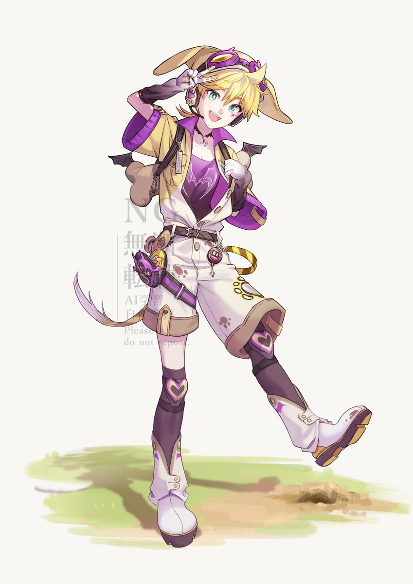 #グッスマイラコン０９レン #鏡音レン 
🐶😈💛