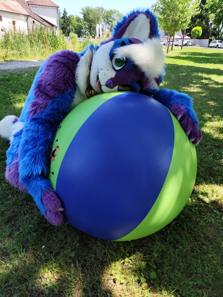 Und? Wer fährt heute am See?
Ich war schon!

#furry #fursuit #furries
#traun