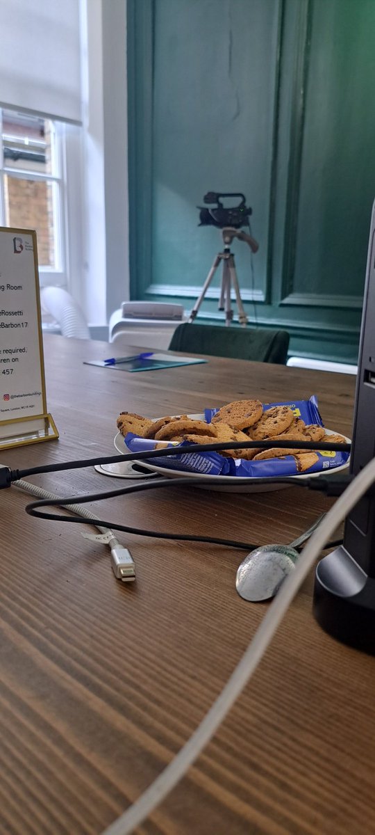 Media training a utilities client today. Biscuits needed for everyone.