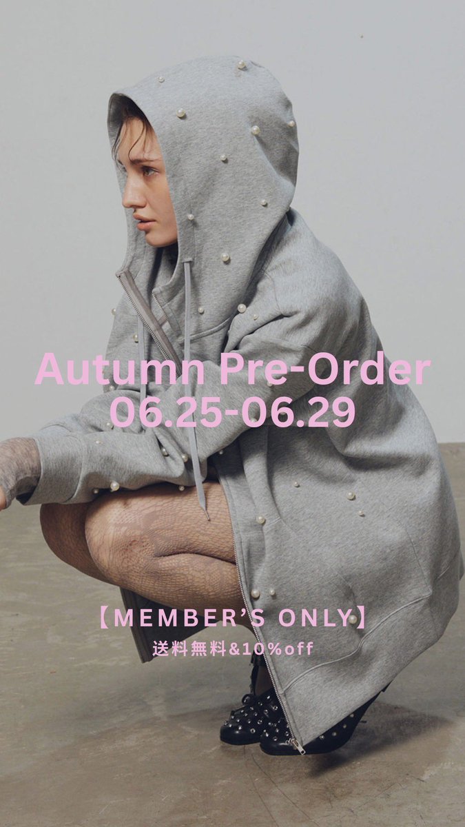 coel_official's tweet photo. COEL 2025 Autumn Collection 
先行受注会がスタートいたしました！

期間中は会員様限定といたしまして、【送料無料＆10％OFFキャンペーン】の特典がございます！

※当日の会員登録も対象になります。

▼受注期間
6/25(水) 18:00 - 6/29(日) 23:59

https://t.co/LVqgiHTWqt https://t.co/5zYlavonCp