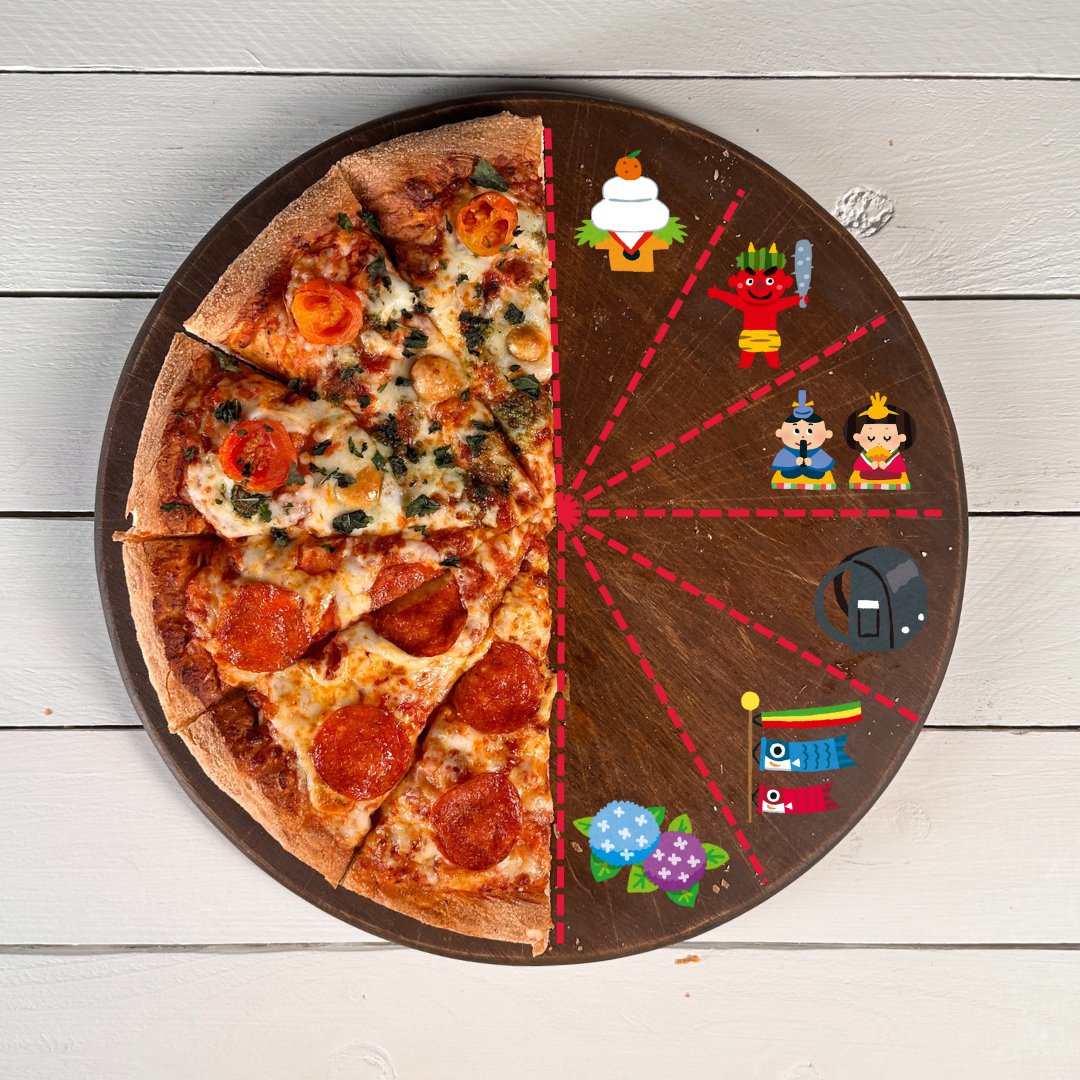 2025年の3/4が終了することをドミノがお知らせします。🍕 あと3ヶ月も