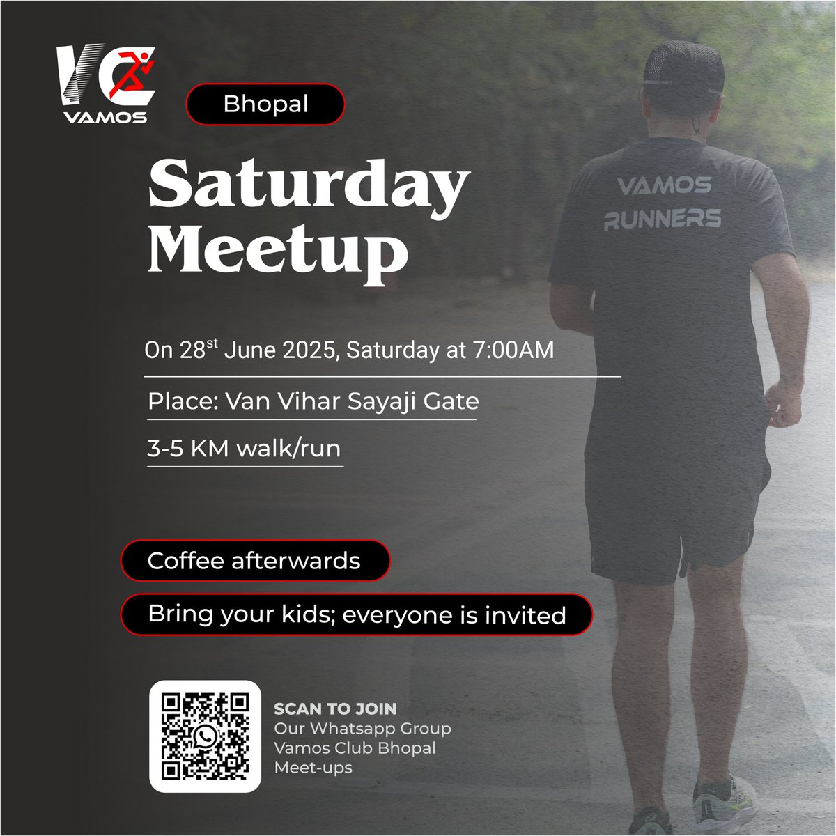 RideRunVamos's tweet photo. Ready for an epic Saturday meetup at Van Vihar, Bhopal!  
Join us for nature, vibes, and good times!  
#NatureLovers #TravelIndia #SaturdayVibes #Bhopal    #SaturdayMorning #ExploreIndia #wildlife #TrendingNow  #meetings #saturdayfun #running https://t.co/oVAAVixOis