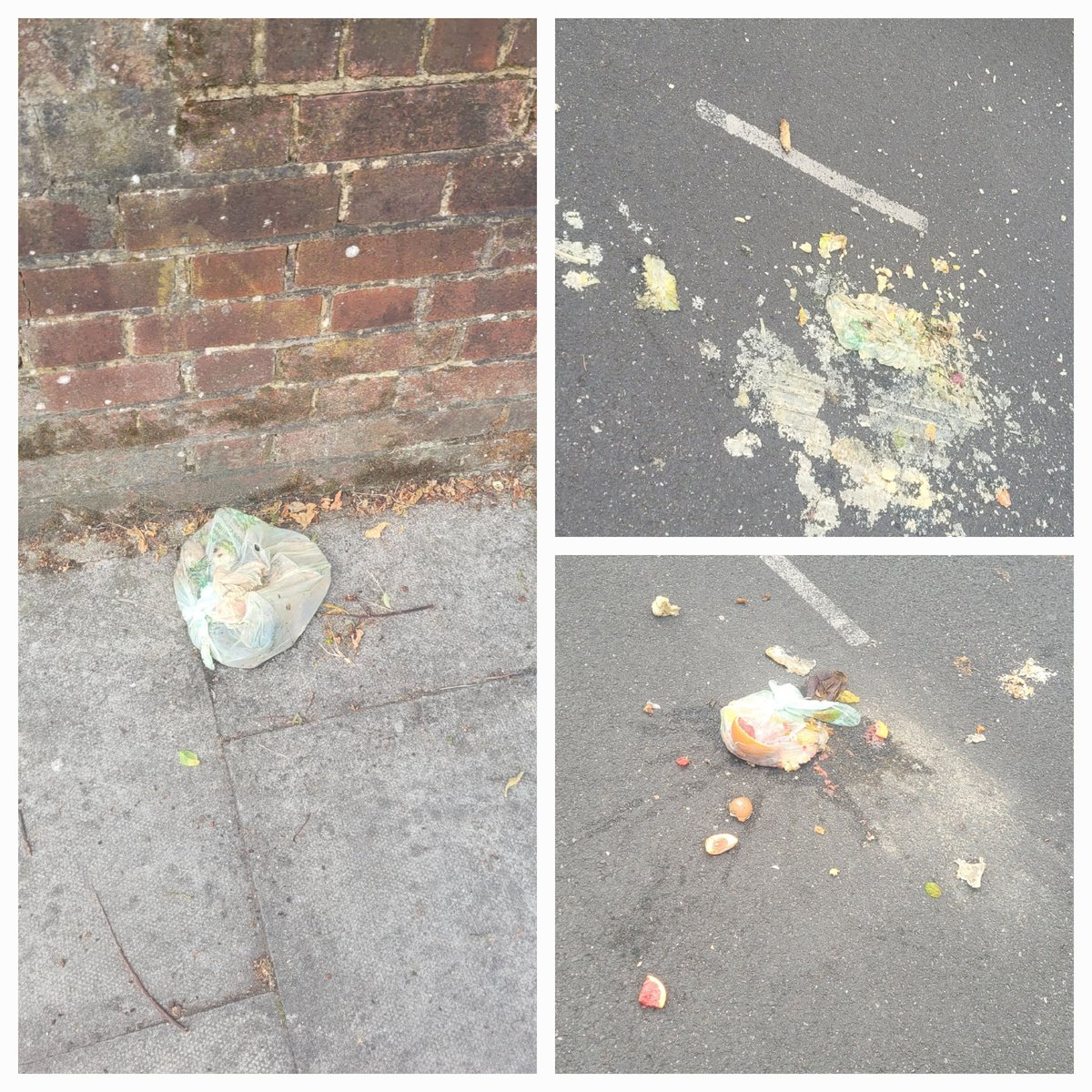 Thanks <a href="/BrentCouncil/">BrentCouncil</a> <a href="/BrentCustServ/">BrentCustServ</a> for finally coming to empty the bins.  Nice mess you left though!  <a href="/RyanHack/">Ryan Mitchell Hack</a> Dobree Avenue