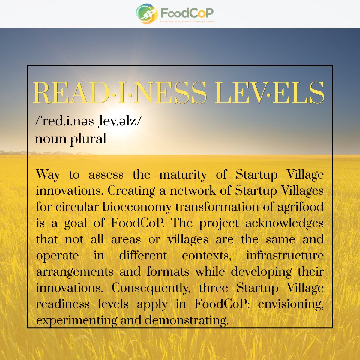 FoodCoP Project tweet media