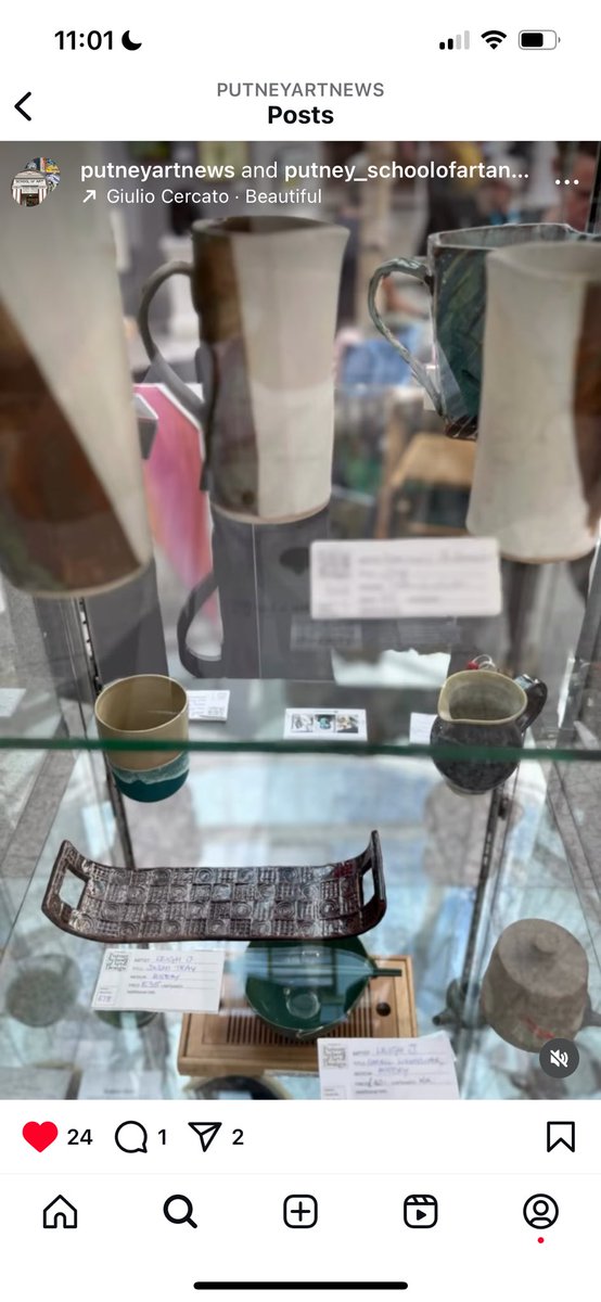 Lovely things at the Putney Art sales exhibition - get down there fast.