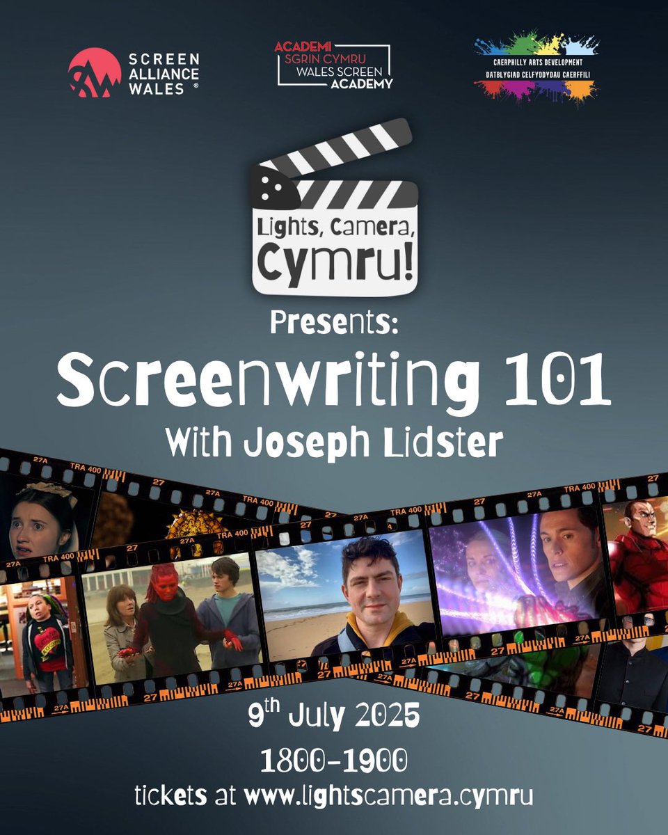 “This world has faced so many nightmares but there's always been someone there to stop them.”

We will be hosting the one and only <a href="/joseph_lidster/">Joseph Lidster</a> for an in person event in Cardiff on the 9th July! 

ticketsource.co.uk/lights-camera-…