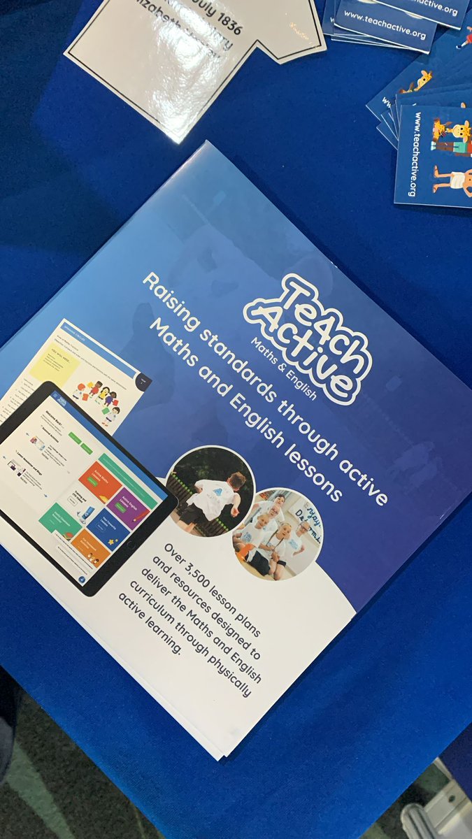 TeachActive's tweet image. All set up at the Northern Education Show in Bolton, come and say hello at stand 217!

#ActiveLearning #ActiveLessons #NorthernEdShow #RegionalEdShow @RegionalEdShows