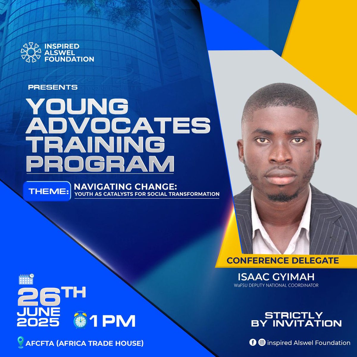 WaFSU_Official_'s tweet photo. Accra, all the way from the western region. Our Group is in town, let’s connect to network, to learn to relearn and to unlearn.

#YATP, Wassa Fiase Students’ Union  (WaFSU) is Repping Live Today @ Africa Trade House - Accra.
#YATP #WaFSU https://t.co/siJuYygiPn