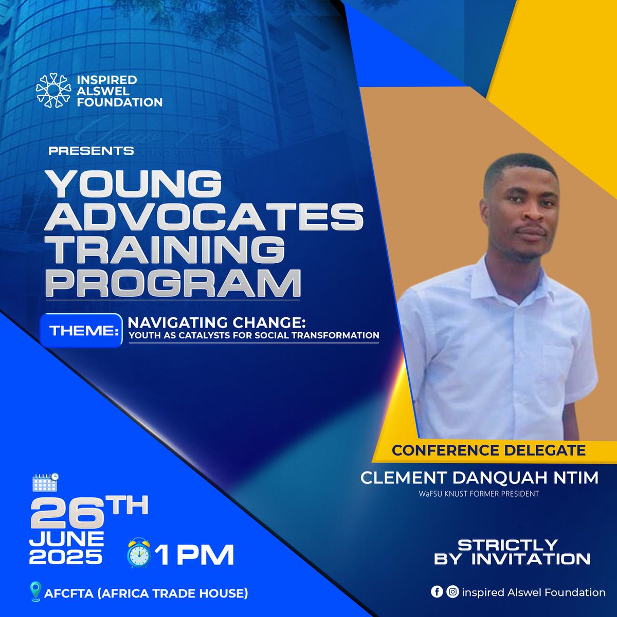 WaFSU_Official_'s tweet photo. Accra, all the way from the western region. Our Group is in town, let’s connect to network, to learn to relearn and to unlearn.

#YATP, Wassa Fiase Students’ Union  (WaFSU) is Repping Live Today @ Africa Trade House - Accra.
#YATP #WaFSU https://t.co/siJuYygiPn