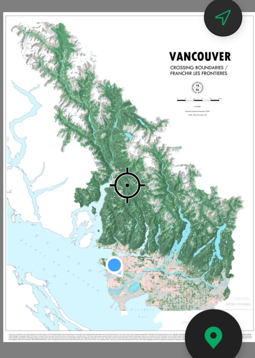 I found myself with  <a href="/AvenzaMaps/">Avenza Maps</a> in the most recent map that I created with #QGIS. I'm the blue dot.