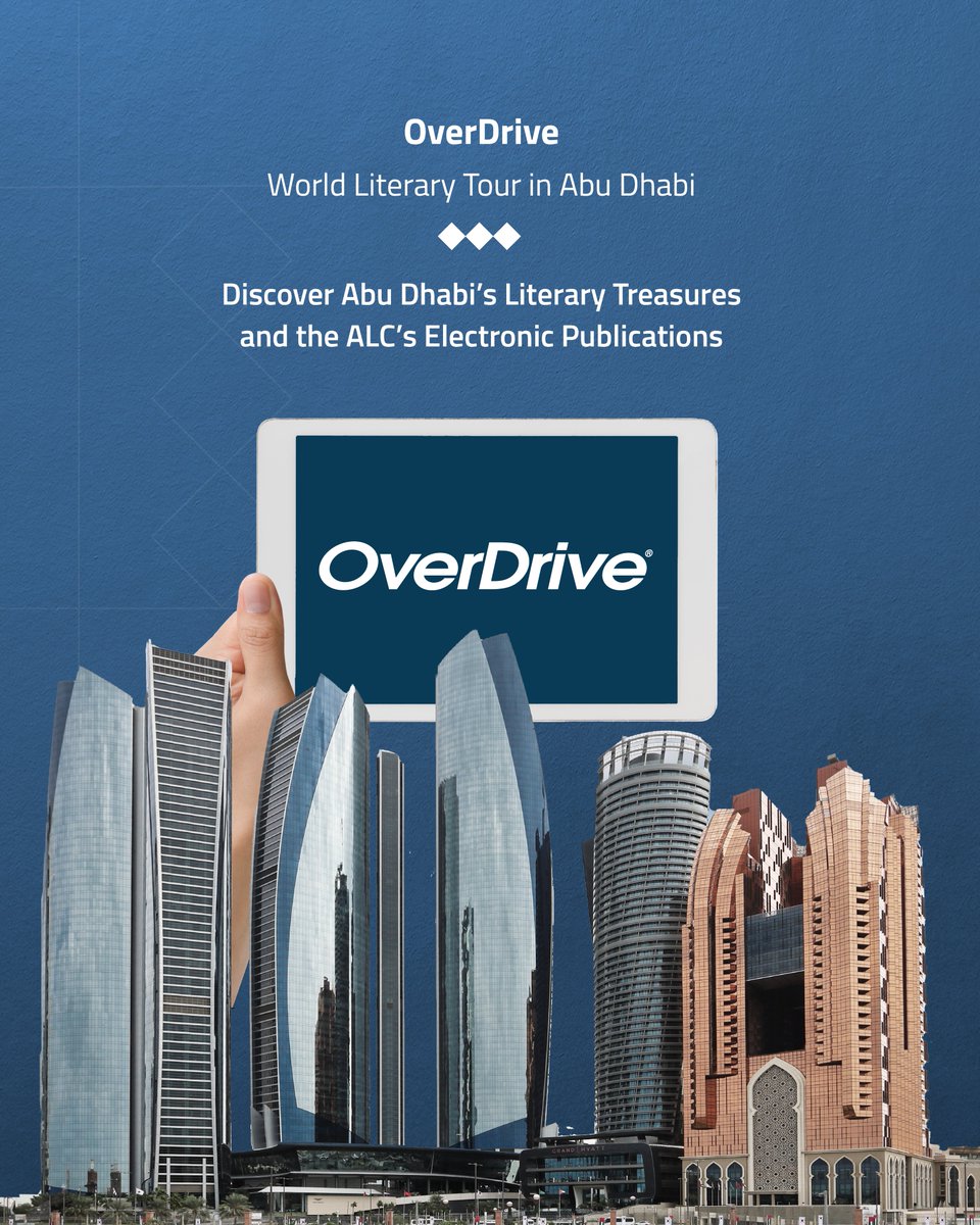 AbuDhabiALC's tweet image. Explore Abu Dhabi’s literary treasures as the city takes the spotlight in OverDrive’s World Literary Tour, June Edition.

Discover rich Arabic content and cultural gems from the #ALC publications, including the #KalimaTranslationProject, #EsdaratProject and…