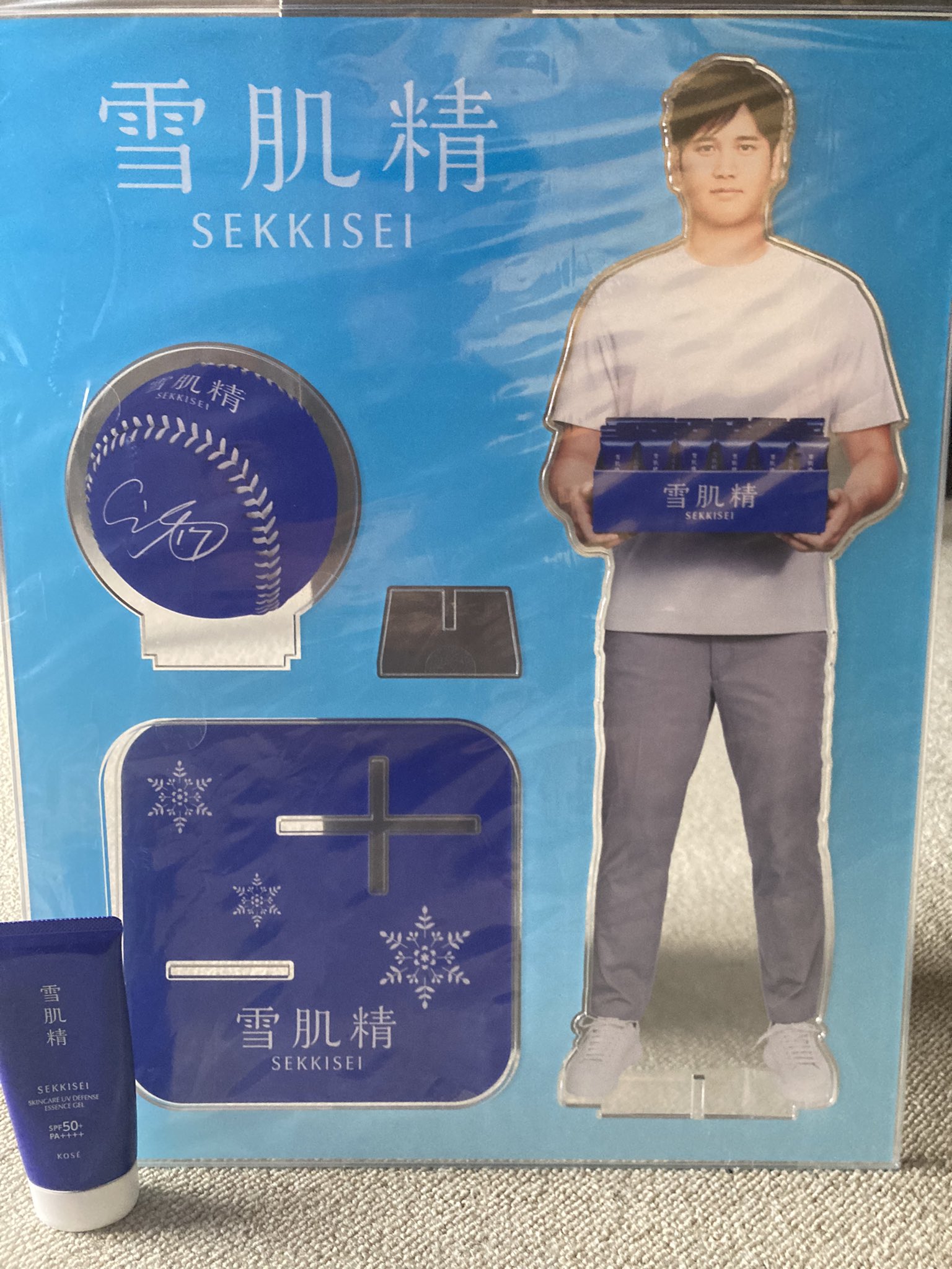 大谷翔平 アクリルスタンド 雪肌精 懸賞当選品 未開封 特大サイズ キャンペーン m36146863973_1.jpg?1752493726