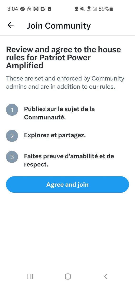 The group rules aren't in English. Hopefully I'll follow them anyhow 😆 🤣