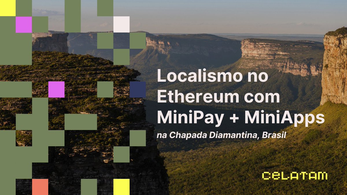 1/
Ethereum Localism ganha vida no Brasil 🇧🇷

O que acontece quando a Web3 se conecta com comunidades tradicionais?

Na Chapada Diamantina, a <a href="/CeLatamOrg/">CeLatam 🧩</a> e parceiros locais estão testando um novo caminho: renda local, mobile-first e com governança comunitária.