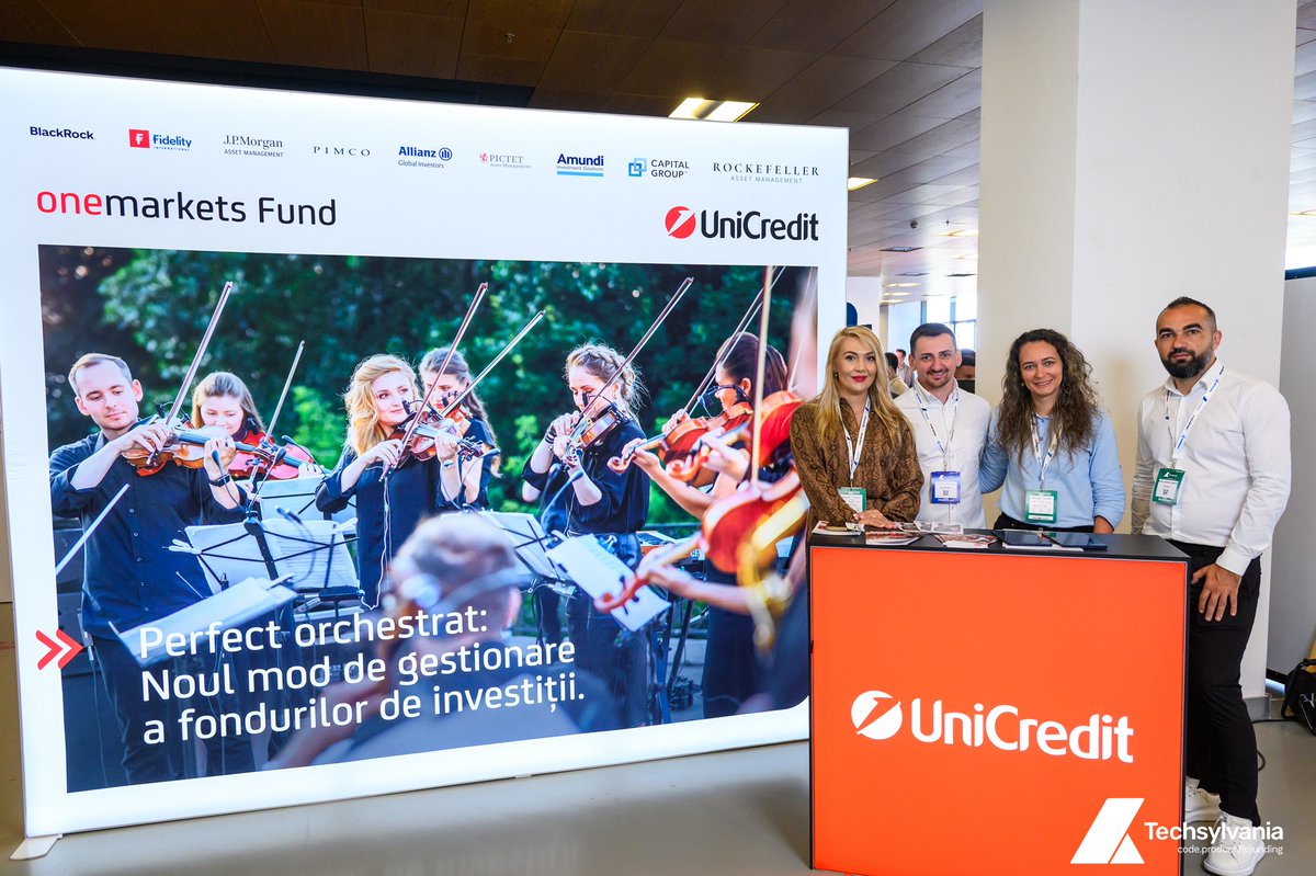 Swing by the UniCredit Bank booth at Techsylvania and discover the onemarkets Fund — smart investment solutions for you.

Meet the experts, take a quick quiz and learn how top fund managers like BlackRock, J.P. Morgan &amp; more help shape your financial future!  "