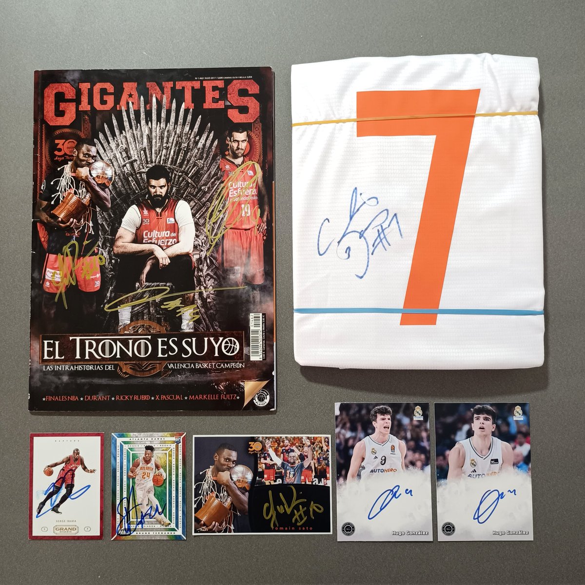A few pickups after yesterday's final game against Real Madrid. Always a bittersweet moment when the season's over, but it was great to see Romain Sato again