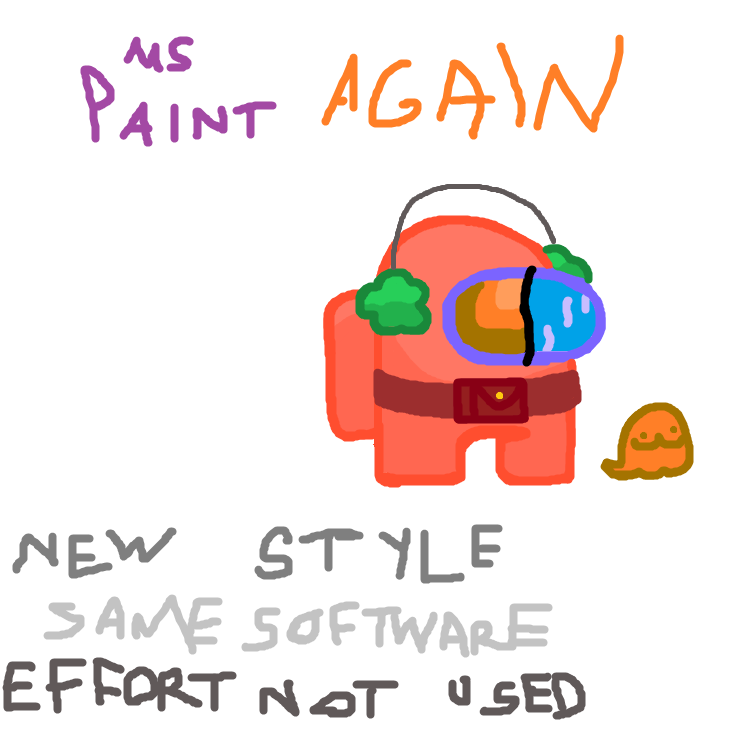 HenryTimosha2's tweet photo. I drew in MS paint in 2021-2024 and hated it
Tried again (without putting effort) and still hated it https://t.co/8U43KA8G0h