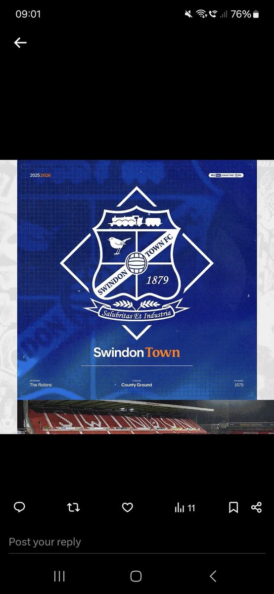 PhilTor62's tweet photo. @OfficialOAFC #oafc https://t.co/2IQ7oARxdl