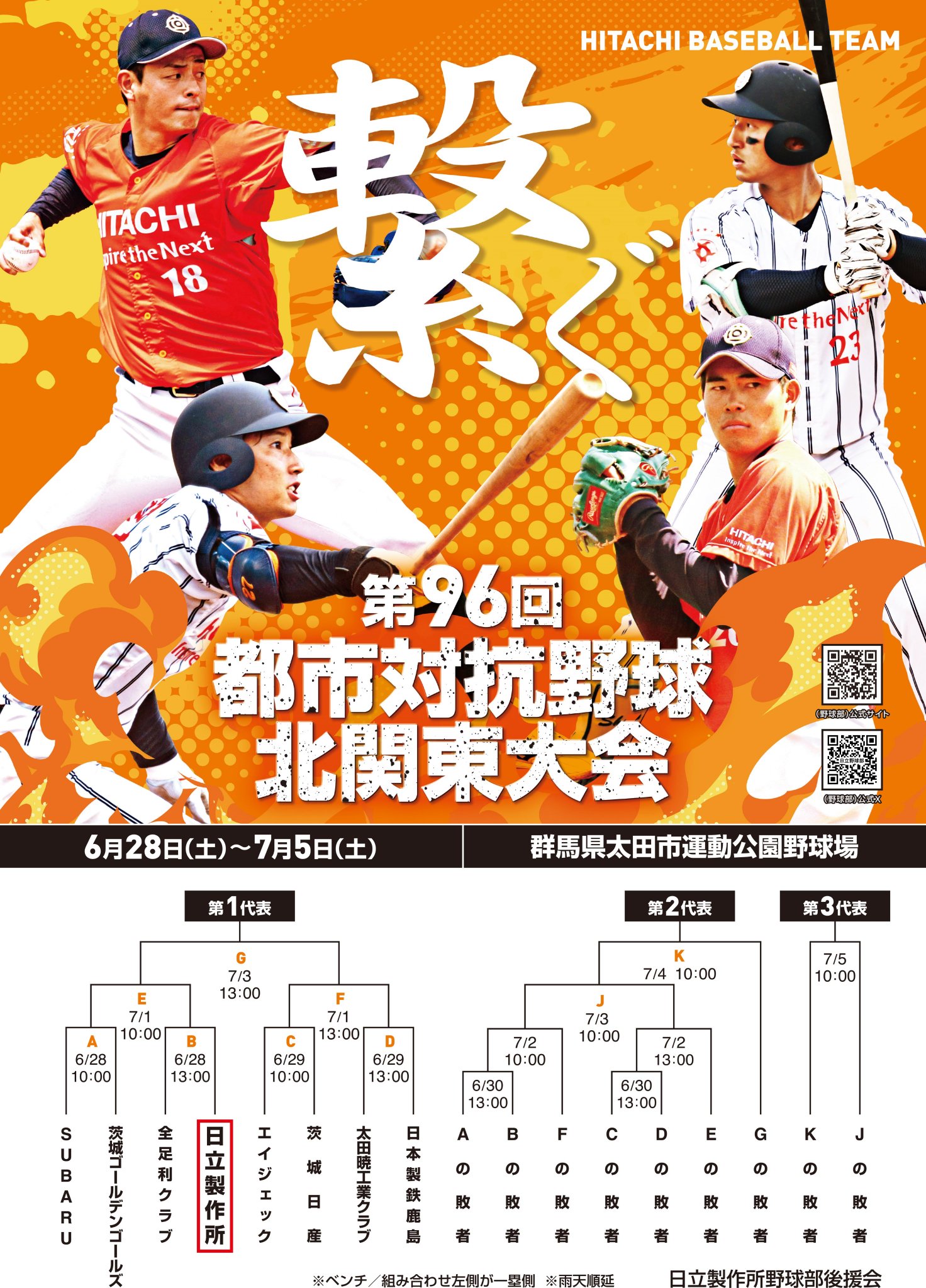 美品 日立製作所野球部シャツ 社会人大学高校 - メルカリ