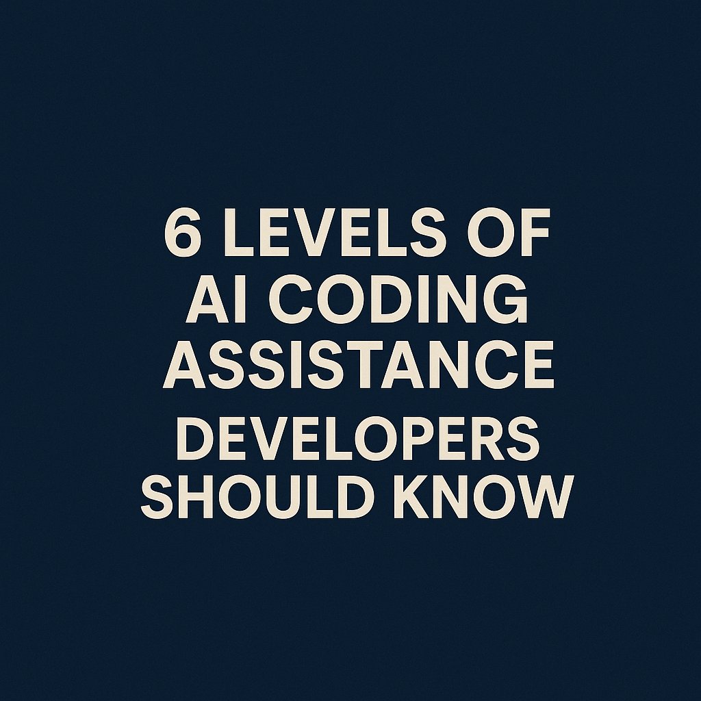 eclipsesource's tweet image. Discover the 6 levels of AI coding assistance—from basic linters to fully autonomous agents. A must-read for developers navigating the AI landscape.
🔗 Read more: eclipsesource.com/blogs/2025/06/…
#aicoding #eclipsetheia #theiaide #theiai #eclipseclouddevtools