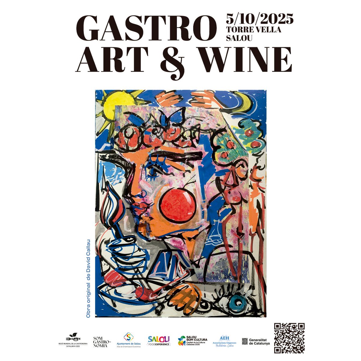 GastroArt &amp; Wine, reserva’t la data, 5 d’octubre, a les 18:00h - La Torre Vella de Salou.

Un viatge gastronòmic sense precedents, 15 restaurants, 6 aperitius, 20 showcookings, 2 postres i 20 cellers

Entrades: 
salou.koobin.cat/GastroArtandWi…

#saloufoodexperience #salou #gastronomia