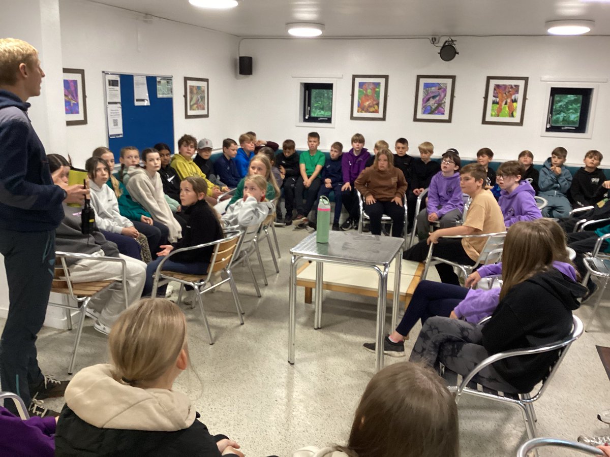 bhhjunior's tweet image. A ‘good’ nights sleep and we have consumed a hearty cooked breakfast. Now pre activity briefing time for raft building this morning. @OakTreesMAT #bhhjcollaboration
