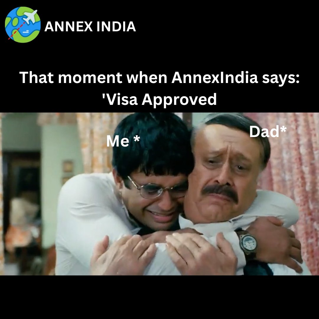 Annex_India_'s tweet photo. When Visa Dreams Turn Into Reality.✈️
#DadProud #DreamsUnlocked #VisaApproved  #AnnexIndia #ImmigrationSuccess #TravelWithAnnex #VisaJourney #DreamToGoAbroad #MigrationMatters #VisaExperts #studyworksettle #FutureAbroad https://t.co/KDoXMxHpGo