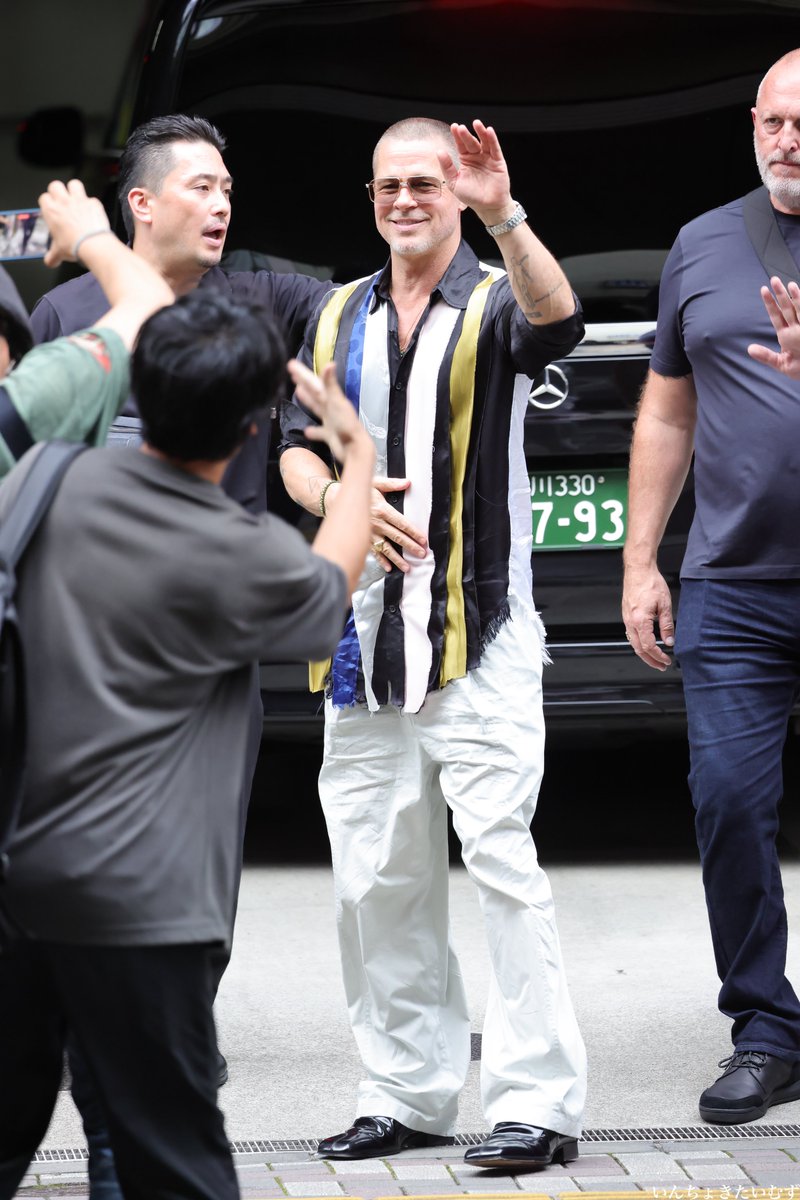 ブラピかっこよかった！

#映画F1
#映画F1ブラピ来日中
#ブラピ
#ブラッド・ピット
#BradPitt