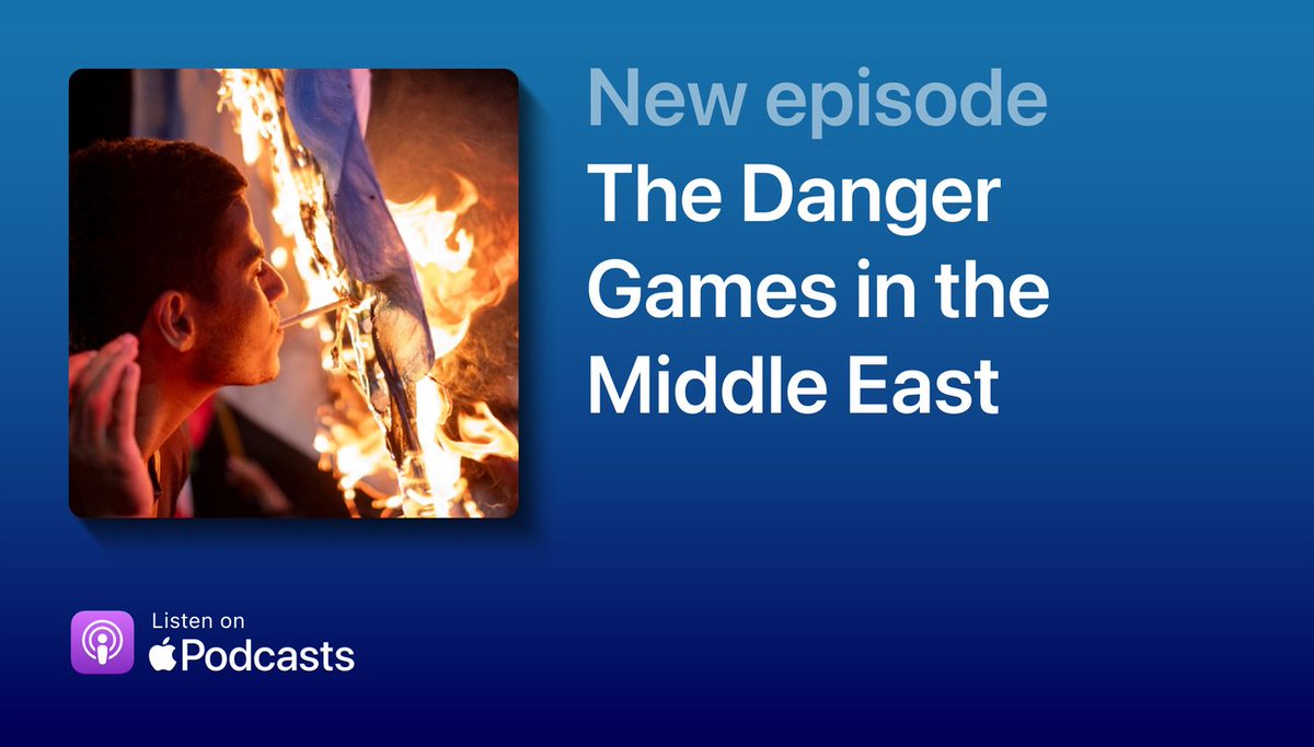 arabdigest's tweet image. 🚨NEW PODCAST!🚨
Arab Digest editor @BillLaw49 welcomes defence & security analyst @andreas_krieg @KingsCollegeLon @ComdtRCDS @KingsMiddleEast to the #podcast to discuss the latest moves in a dangerous game that Israel & Iran are playing
🎧Listen NOW▶️
apple.co/44dWacM