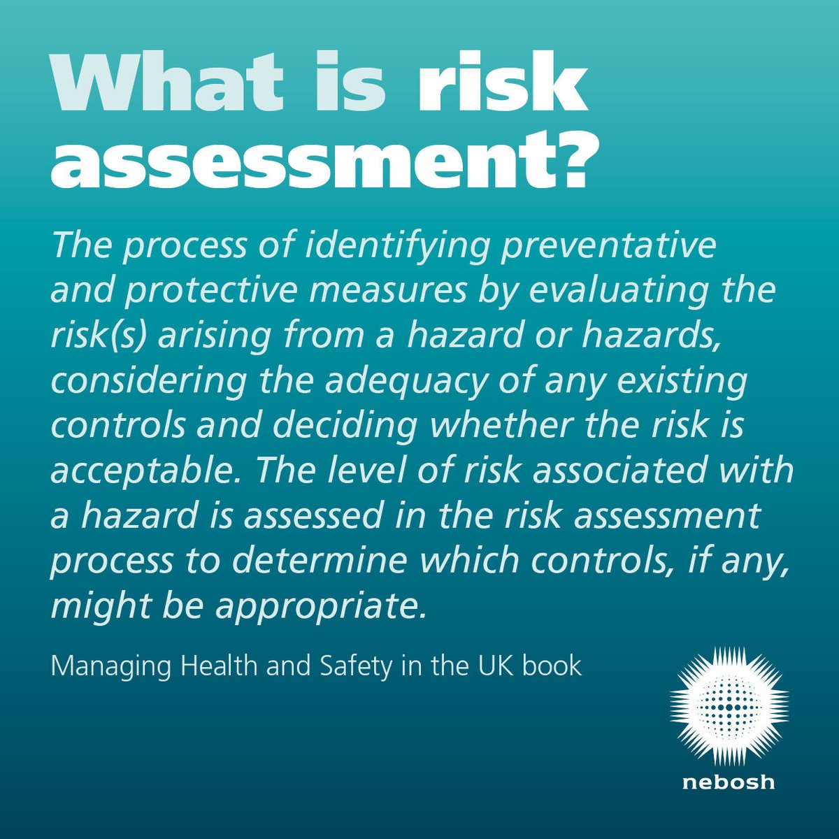 Are you new to risk assessment? Here are some simple tips to help you begin…