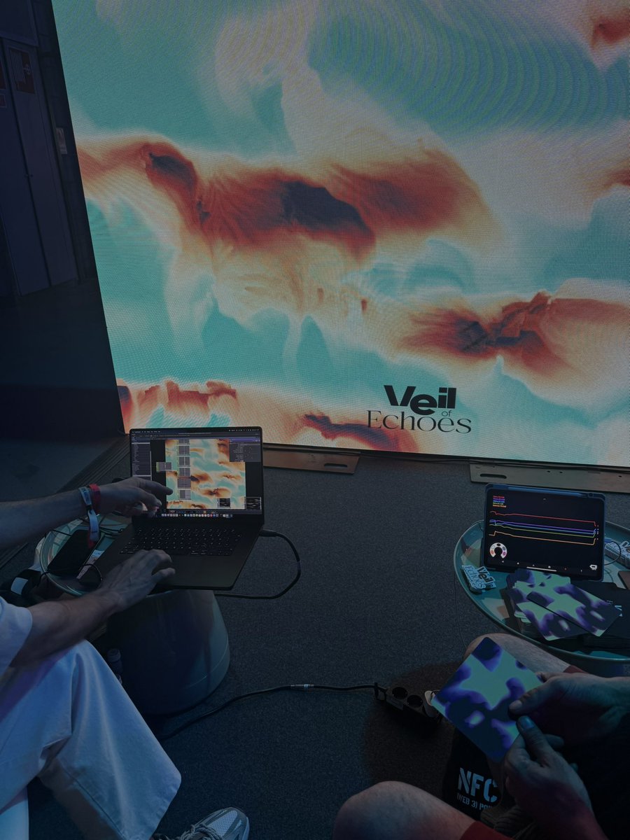 TheOmakaseShow (@theomakaseshow) on Twitter photo Omakase 🩵 We’ll chat with <a href="/serc1n/">serc</a> about his journey from street art to Web3, and his brainwave-driven project Veil of Echoes. <a href="/olena_yara/">Lola🇺🇦</a> met him at <a href="/NFCsummit/">NFC SUMMIT - LISBON - JUNE 4-6 2025</a> and tried the EEG headset, so we’ll also dive into the surprising visuals it captured.
Live next Thursday at 3 PM CET Omakase 🩵 We’ll chat with <a href="/serc1n/">serc</a> about his journey from street art to Web3, and his brainwave-driven project Veil of Echoes. <a href="/olena_yara/">Lola🇺🇦</a> met him at <a href="/NFCsummit/">NFC SUMMIT - LISBON - JUNE 4-6 2025</a> and tried the EEG headset, so we’ll also dive into the surprising visuals it captured.
Live next Thursday at 3 PM CET
