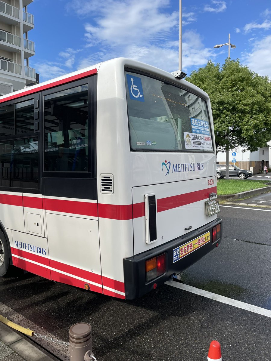 名鉄バス岩倉線 65系統 小牧駅行き [東鉄小牧]8609号車 #えすみち乗車