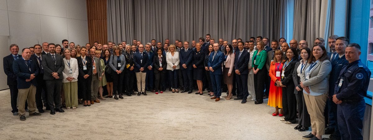 European Fisheries Control Agency (@efca_eu) on Twitter photo Our Director at the opening of the Annual European #CoastGuard Event, hosted by <a href="/Frontex/">Frontex</a> in cooperation with EFCA & <a href="/EMSA_EU/">European Maritime Safety Agency (EMSA)</a>.
A key forum to strengthen EU #cooperation on CG functions — from #FisheriesControl to maritime safety & border control.
🔗 coastguard.europa.eu Our Director at the opening of the Annual European #CoastGuard Event, hosted by <a href="/Frontex/">Frontex</a> in cooperation with EFCA & <a href="/EMSA_EU/">European Maritime Safety Agency (EMSA)</a>.
A key forum to strengthen EU #cooperation on CG functions — from #FisheriesControl to maritime safety & border control.
🔗 coastguard.europa.eu