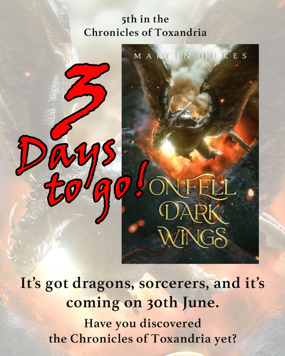 Exciting times! Warring sorcerers, rival dragons and struggling poets are coming your way very soon. If you like dragons you’ll love this! #fantasy #dragons #fantasybooks