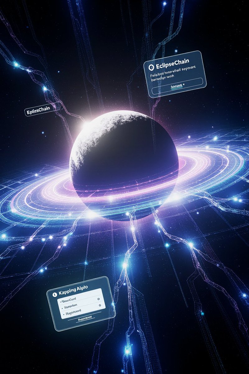 esi0x1's tweet image. it’s wild how Eclipse isn’t just building infra it’s reshaping how modular design flows through L2s like it’s alive like every layer is listening adapting reacting this isn’t another chain it’s something else entirely just feels different
@EclipseFND 
#EclipseFND