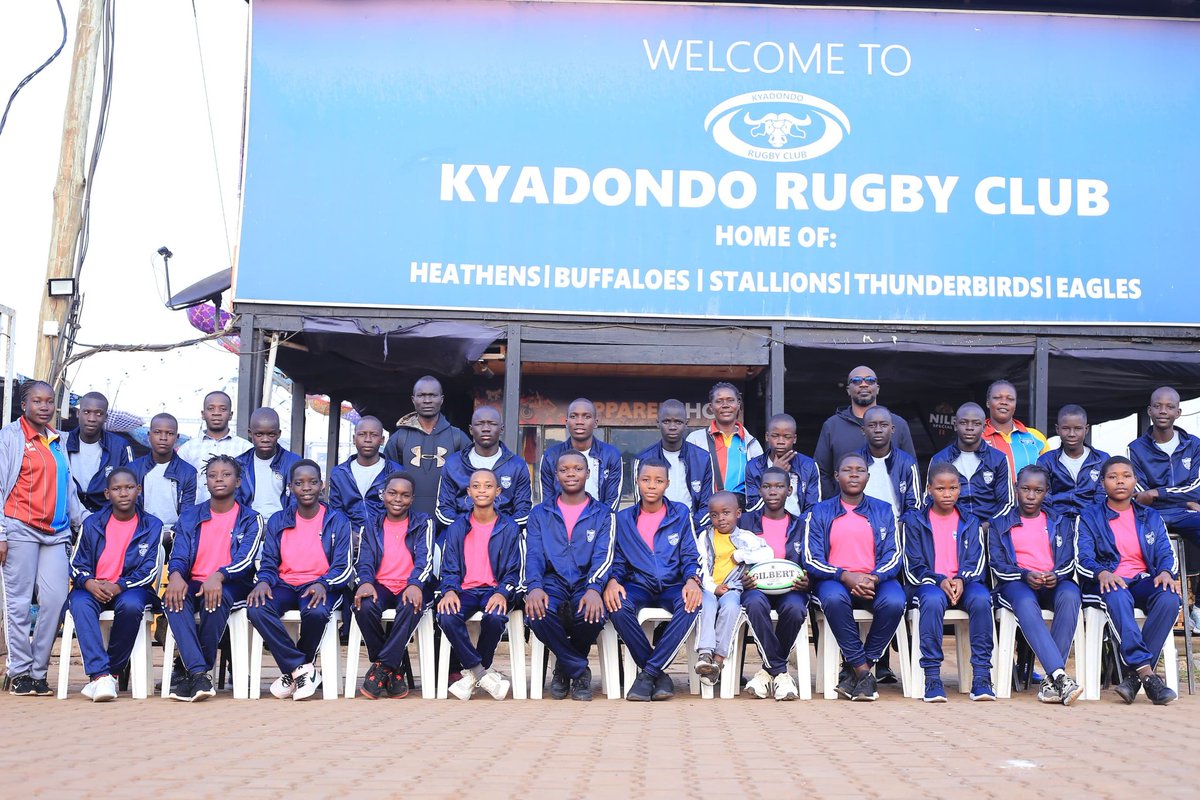 Black Pearls Rugby Club ๐คโค๏ธ (@blackpearlsrfc) on Twitter photo We're so proud of our Academy boys, Alex Sokiri, Blessing Owori, Innocent Kanyero, Rayan Sebbi & Shamir Ibrahim for selection on to the Kyadondo Academy Under 15s team going for the Turi 7s.๐ฅณ๐ค
Thank you <a href="/KyadondoClub/">Kyadondo Rugby Club</a> for giving them this opportunity.๐๐ฟ
#BlackPearlsStrong ๐คโฅ๏ธ We're so proud of our Academy boys, Alex Sokiri, Blessing Owori, Innocent Kanyero, Rayan Sebbi & Shamir Ibrahim for selection on to the Kyadondo Academy Under 15s team going for the Turi 7s.๐ฅณ๐ค
Thank you <a href="/KyadondoClub/">Kyadondo Rugby Club</a> for giving them this opportunity.๐๐ฟ
#BlackPearlsStrong ๐คโฅ๏ธ