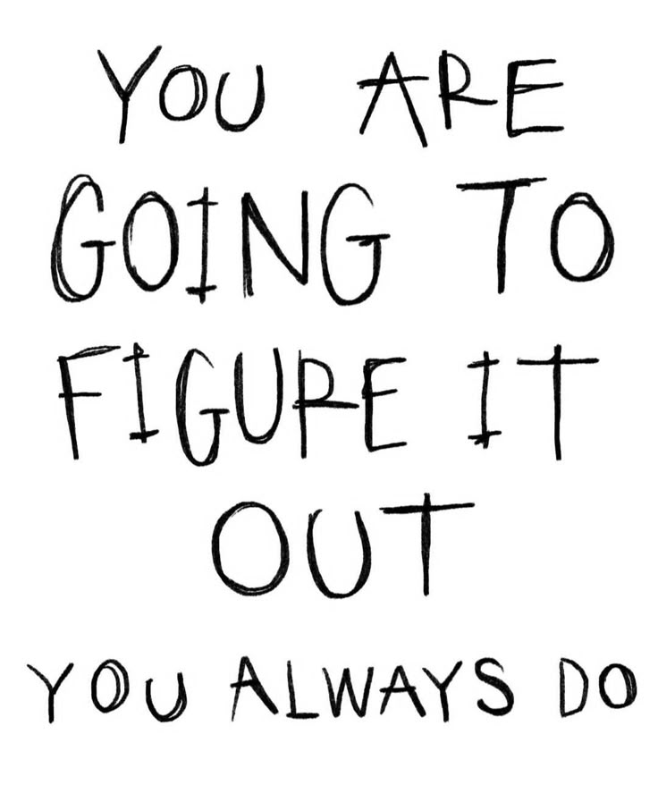 You always do..