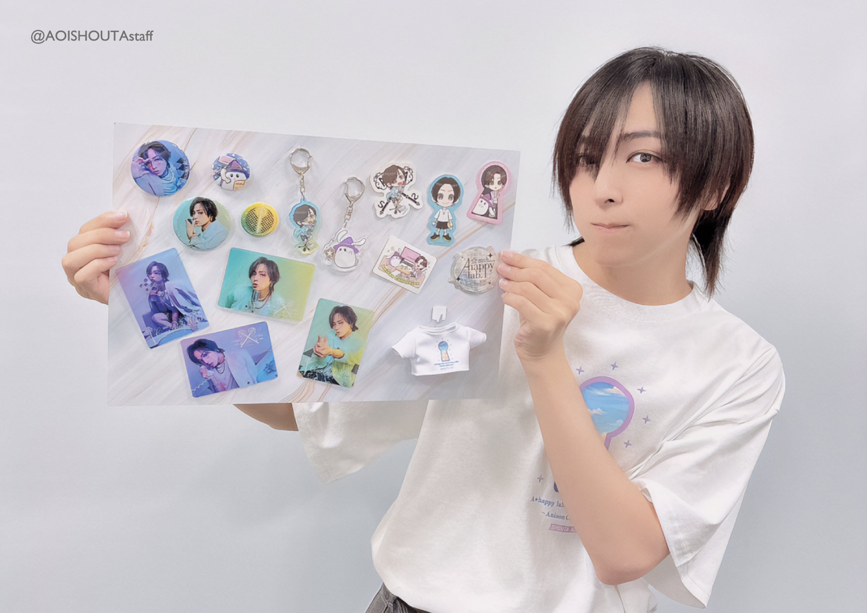 蒼井翔太 声優 グッズ まとめ セット 大量 缶バッジ ブロマイド たむたむ 蒼井翔太STAFF on X: