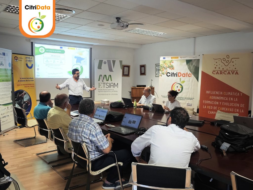 CitriData's tweet photo. 🎉 Gran día para la innovación en Córdoba: el Aula FIWARE #ATDFiware de la @Univcordoba ha sido oficialmente reconocida como #iHub dentro de la red de iHubs de @FIWARE, @FIWAREZone .
La UCO ha recibido la visita de una delegación de la Fundación #FIWARE en el Campus de Rabanales https://t.co/2rnAbawBWv