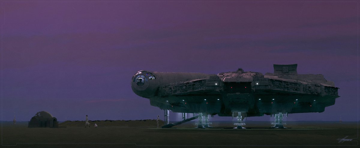 conceptartsw's tweet image. Star Wars: The Rise of Skywalker concept art by Sean Hargreaves
