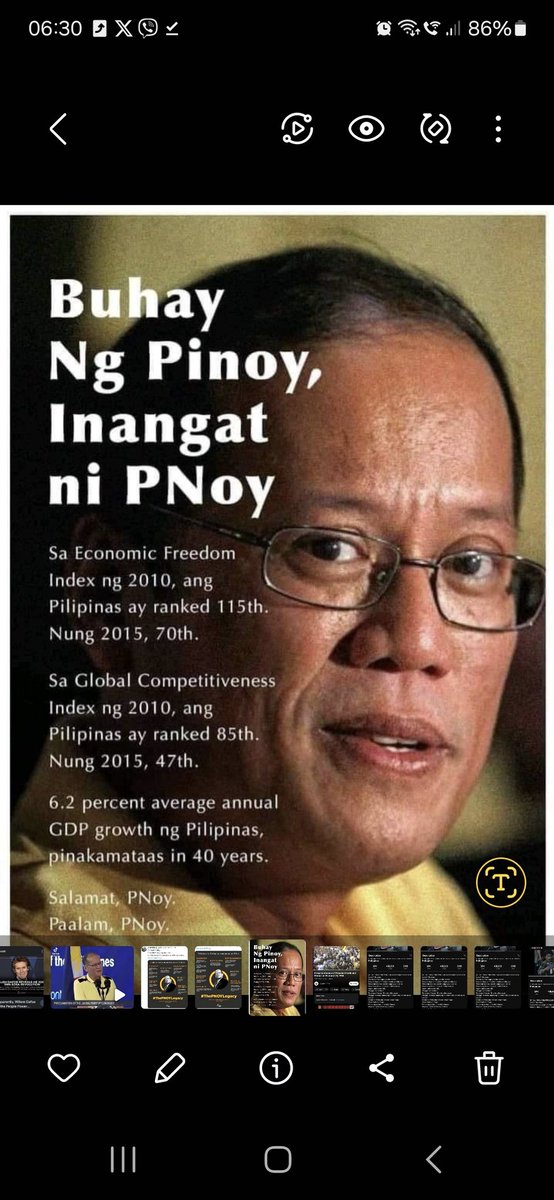 True di perfect ang PNoy. Pero binuhat niya sa rebuilding stage PHL 🇵🇭 Kaya't PNoy ini-endorse kapalit niya-para ituloy

Pero ang dami tila tulad ni Adam &amp; Eve  nagpalason.  Isip sa pride at inggit sa planong  gapang ng demonyo DUT at kaalyadong kasamaan

x.com/ToniSpeakEasy/…