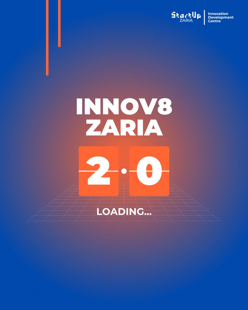 Zaria, are you ready for hashtag#Innov8Zaria 2.0?